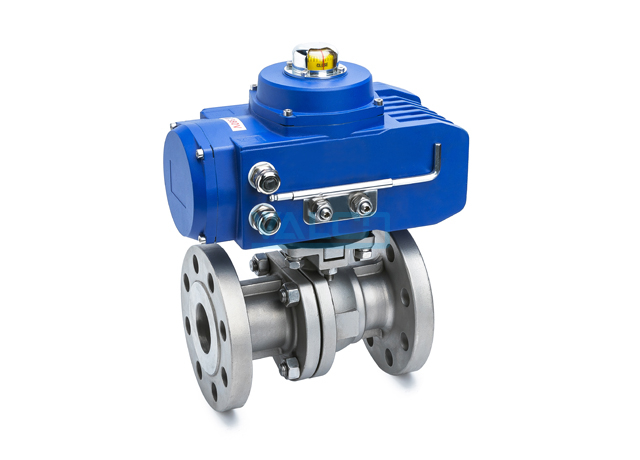Electric Actuator BQ Type Electric Ball Valve 2pcs by flange